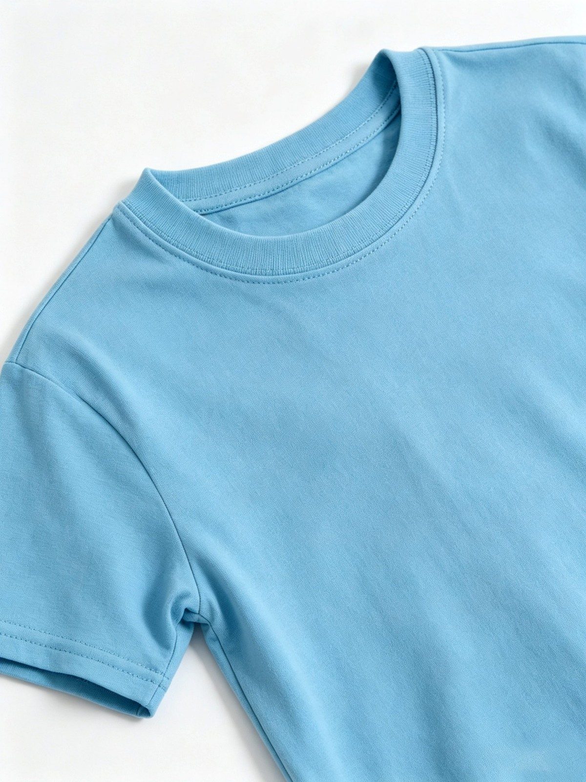 Kids 180G Tag-Free Undershirts, Moisture Wicking Soft Breathable Basic Crew Neck Short Sleeve T-Shirts for Boys & Girls - Image 6