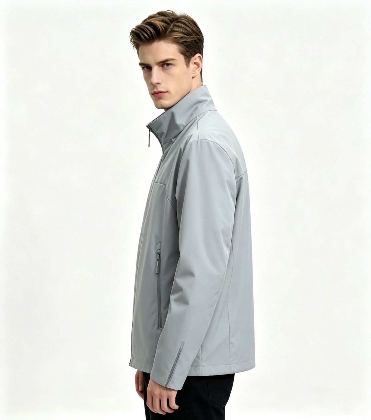 Men's Windproof Waterproof Softshell Jacket - Image 2