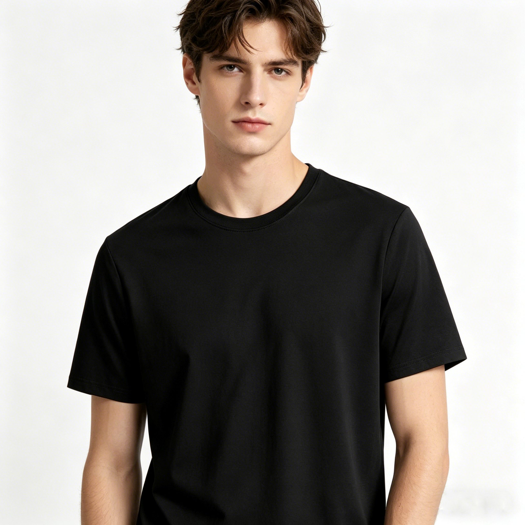 Couple Ice Silk Cooling Short Sleeve Shirts, Men & Women Quick Dry Athletic Tees - Image 2