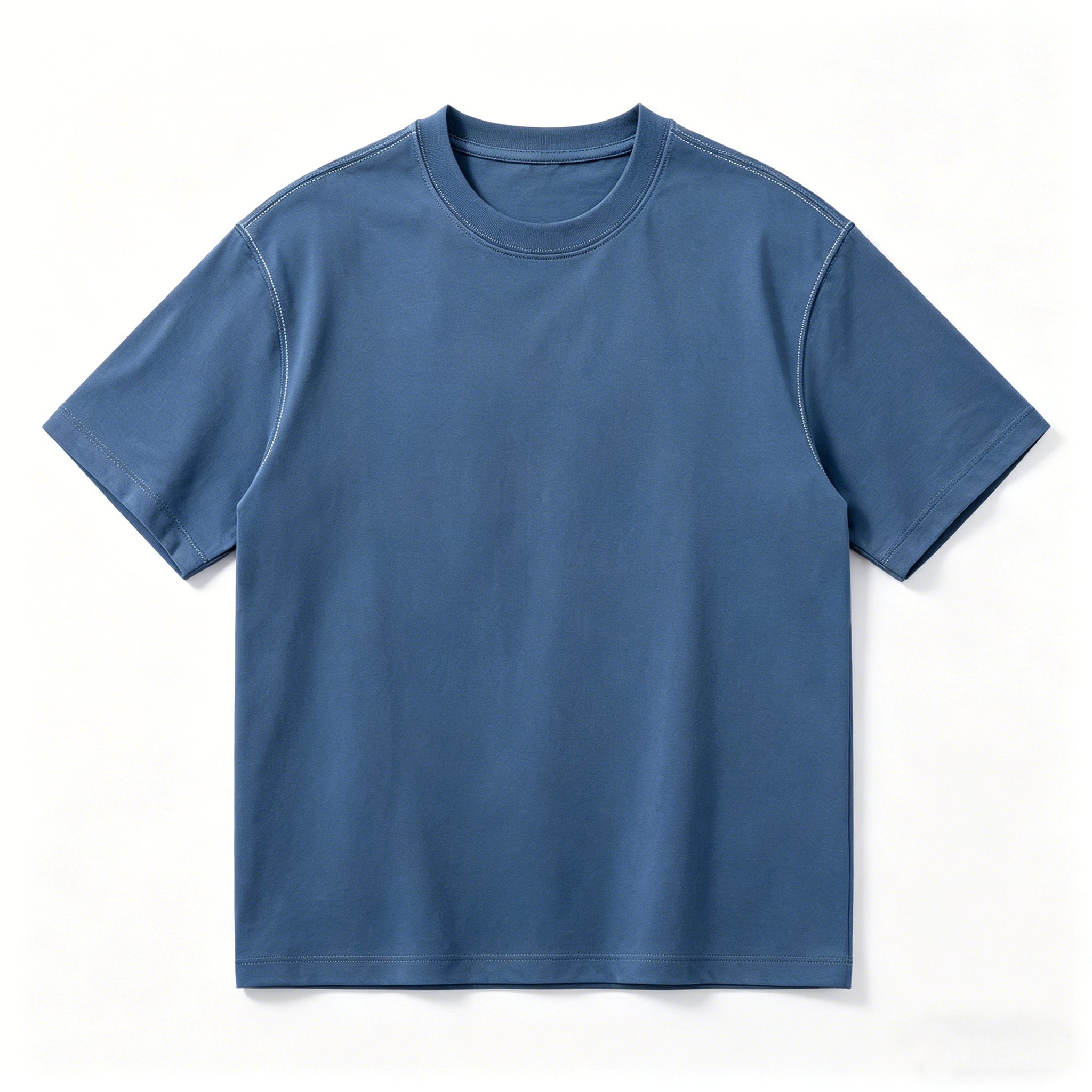 240G couples Drop Shoulder Oversize Tee Shirt - Image 5