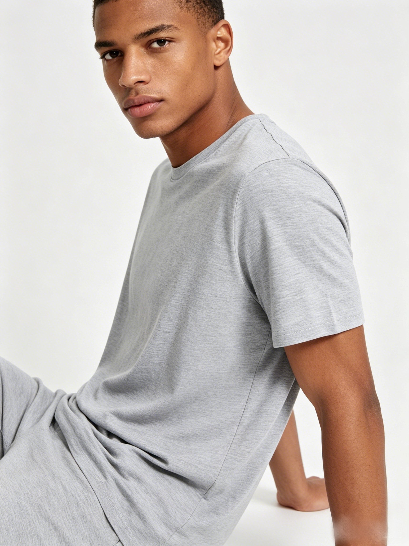 180G couples Undershirts, Moisture Wicking & Tag Free - Image 3