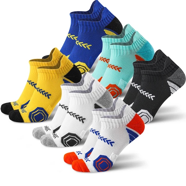 Cushioned Thick Low Cut Athletic Socks for running
