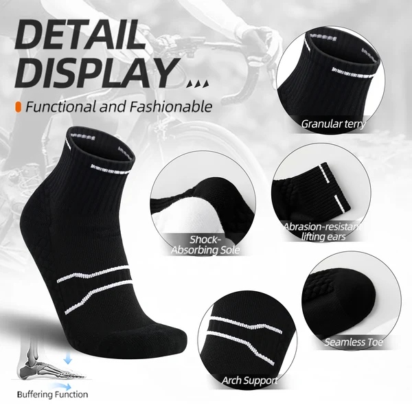 Elite Ultra Light Running Socks-Quarter - Image 4