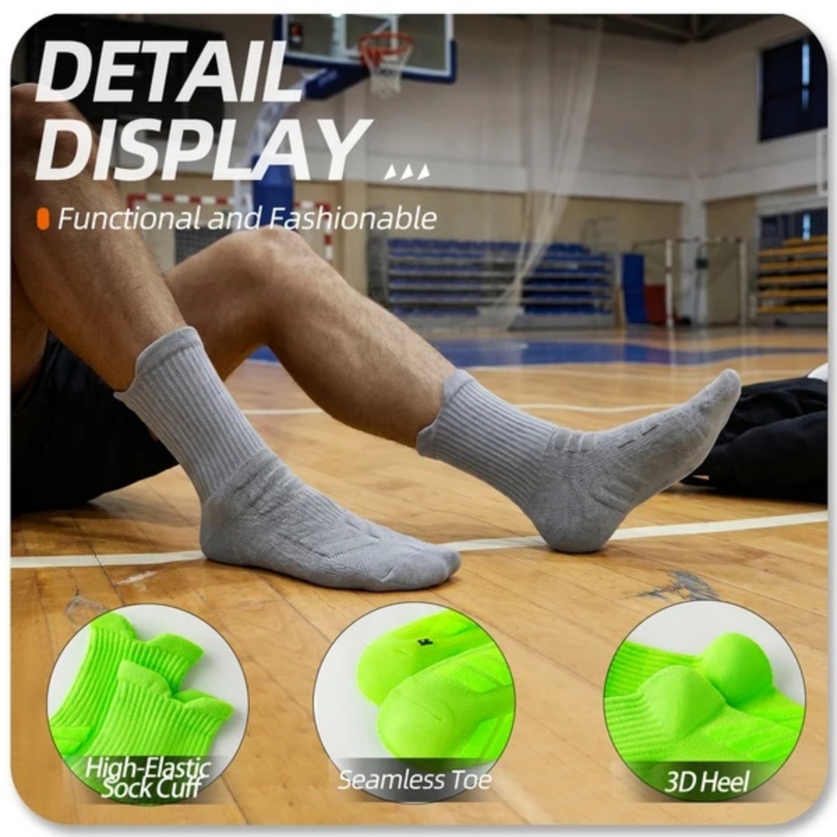 Sport Socks-Mini Crew Socks - Image 6