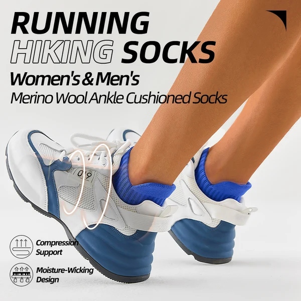 Cushioned Thick Low Cut Athletic Socks for running - Image 5