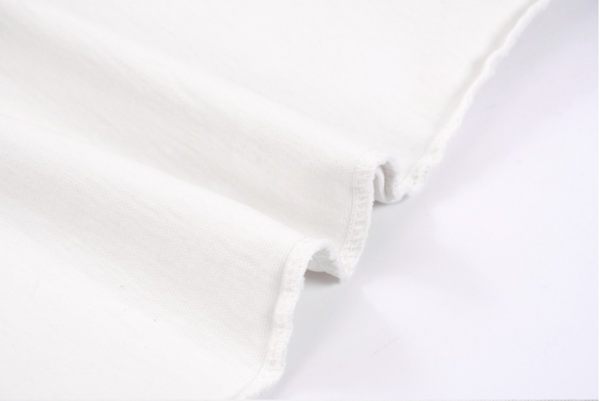 250G Spray Stone Washed Gradient Oversized Cotton Tee - Image 7