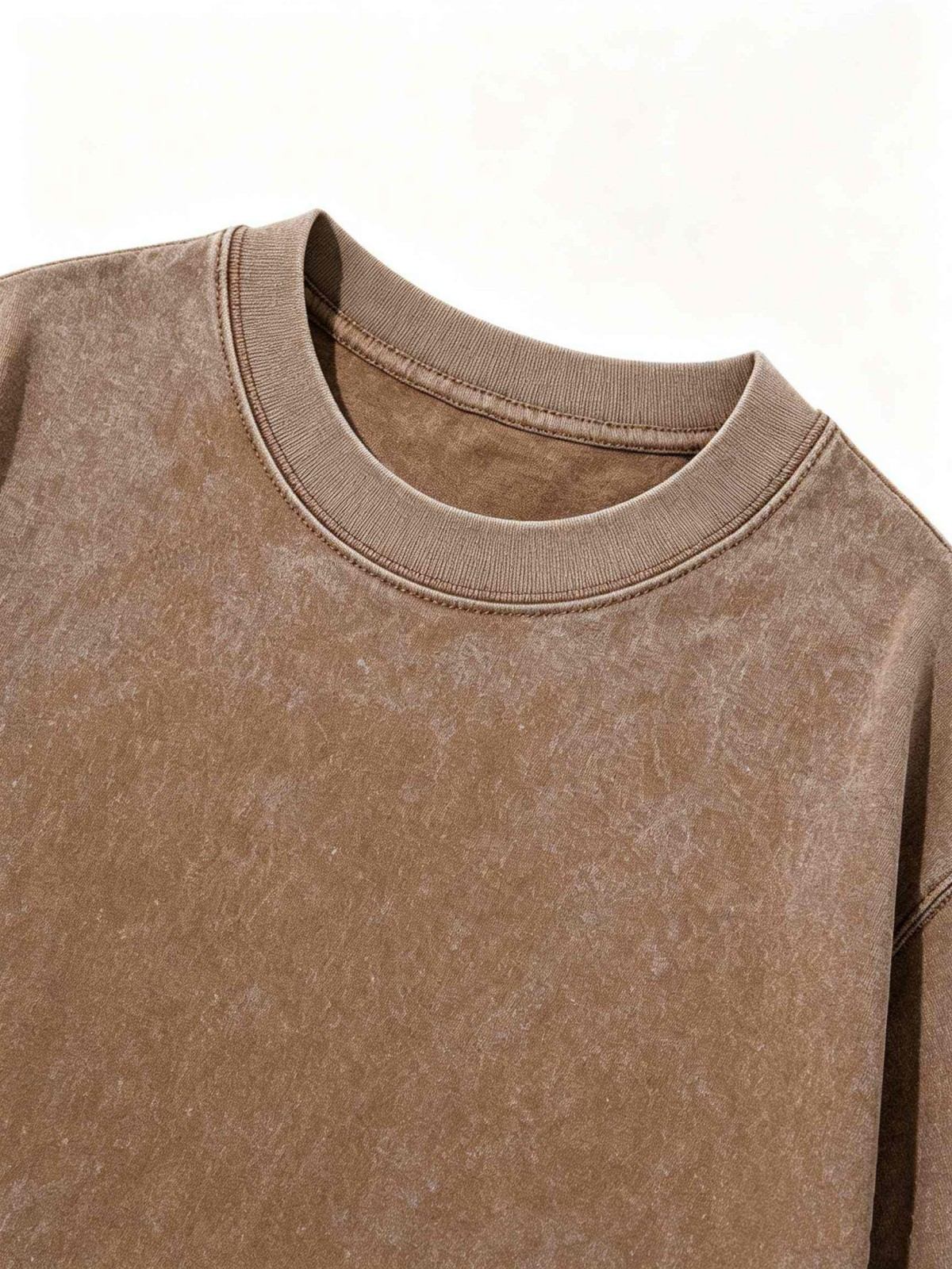 230G American Vintage Washed Drop Shoulder Oversized T-Shirt - Image 6