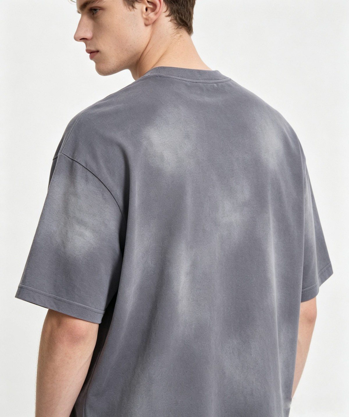 250G Monkey Wash drop shoudler t-shirt - Image 4