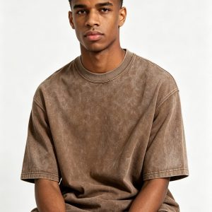 230G American Vintage Washed Drop Shoulder Oversized T-Shirt