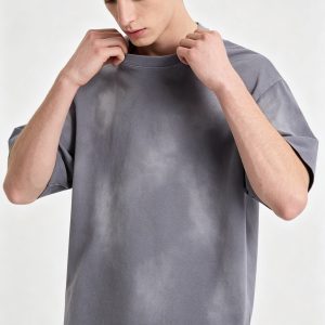 250G Monkey Wash drop shoudler t-shirt